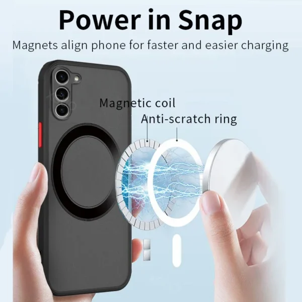 Matte Magnetische Voor Samsung Galaxy - Afbeelding 2