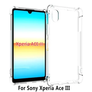 Voor Sony Xperia Ace III SO-53C Case Clear Airbag Siliconen TPU Back Phone Cover Telefoon Case voor Sony Xperia Ace 3 III ACE3 ACEIII
