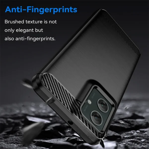 Voor Motorola Moto G55 Case Motorola Moto G55 Cover Funda Schokbestendig Geborsteld TPU Protector Telefoon Achterkant Voor Motorola Moto G55 - Afbeelding 2