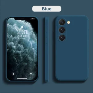 Luxe Vloeibare Siliconen Case voor Samsung